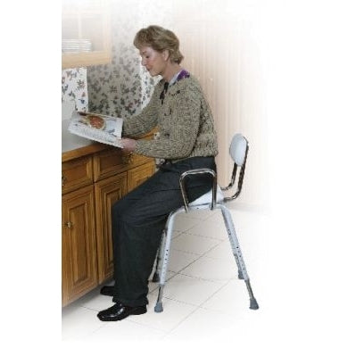 All Purpose Perching Stool with Adjustable Arms
