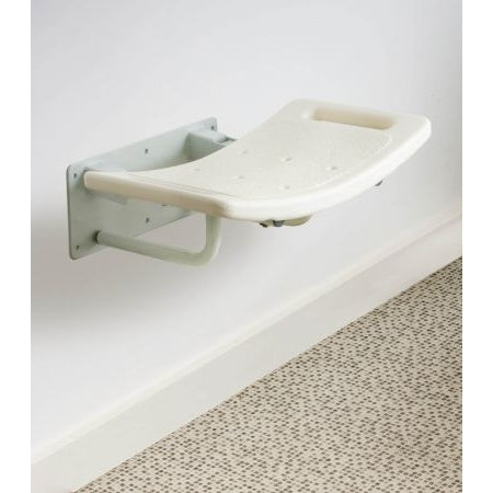 Wall Mounted Shower Seat in White