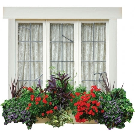 Triple Window Design Vinyl- 1000 x 1000mm