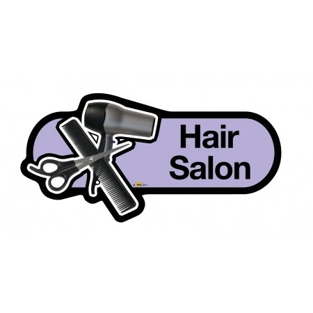 Hair Salon sign - 480mm - Lilac