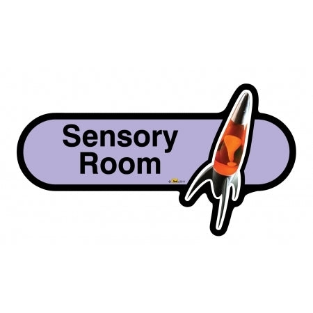 Sensory Room sign - 300mm - Lilac