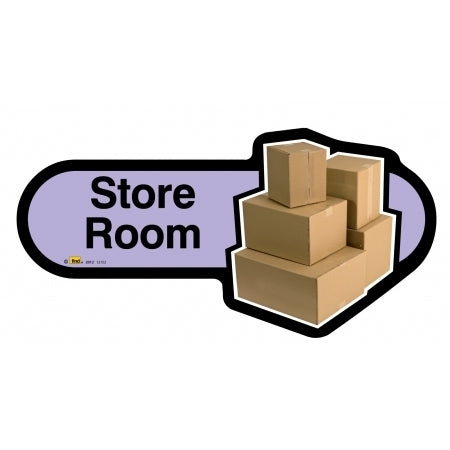 Store Room sign - 300mm - Lilac