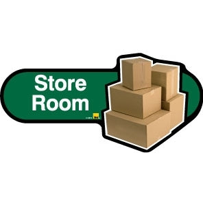 Store Room sign - 480mm - Green