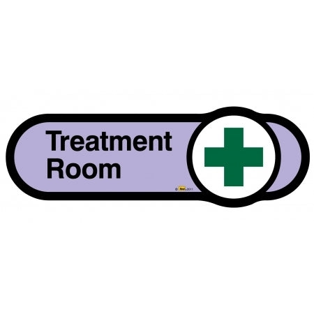 Treatment Room sign - 480mm - Lilac