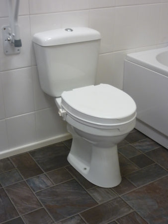 Raised Toilet Seat With Lid - 2â€