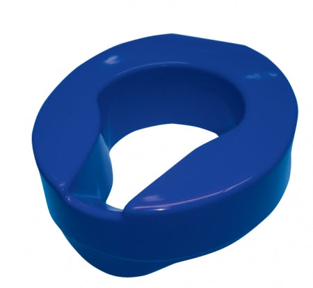 Armley Raised Toilet Seat 100mm: Blue