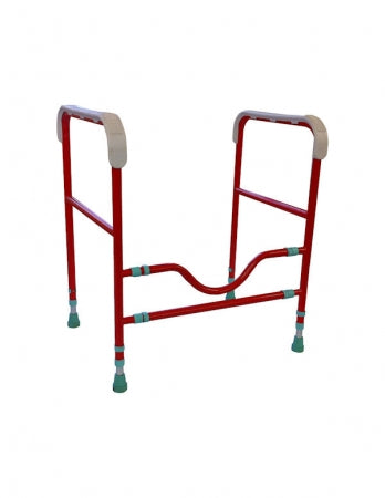 Three Way Toilet Frame - Red