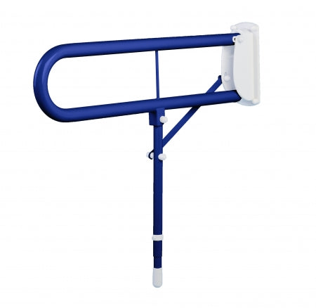 Double Arm Drop Down Support Bar With Leg - Blue