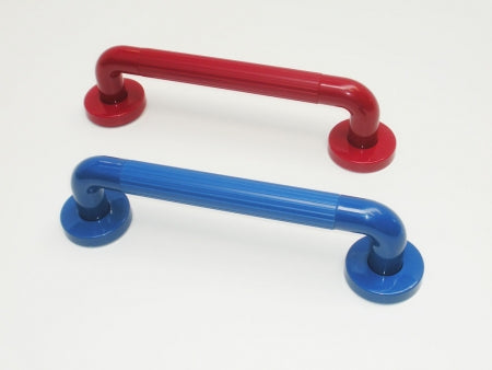 Fluted Grab Rail: Blue. 600mm