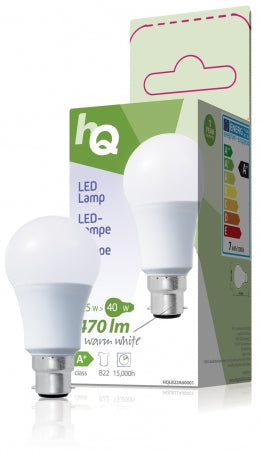 Standard Bayonet (B22) A60 ECO LED Frosted 6.5W (40W equivalent)