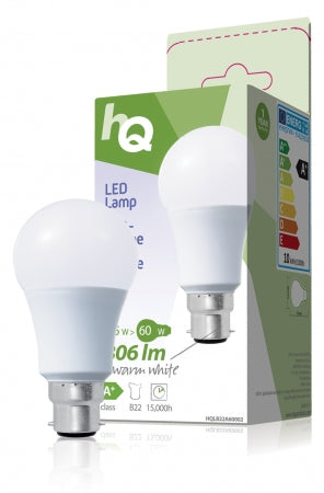 Standard Bayonet (B22) A60 ECO LED Frosted 9.5W (60W equivalent)