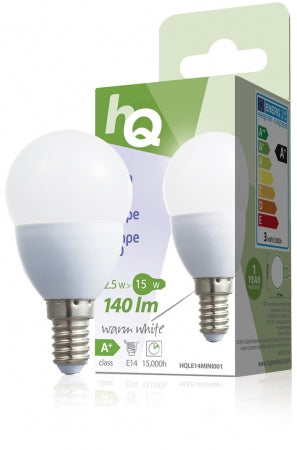 E14 Mini Globe Small Eddison 2.5W (15W equivalent)