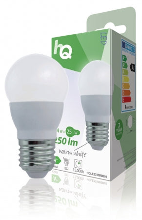 E27 Mini Globe LED Eddison 2.5W (25W equivalent)