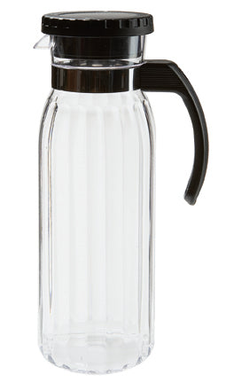 6 Covered Pitchers, 1.5 litre, Clear
