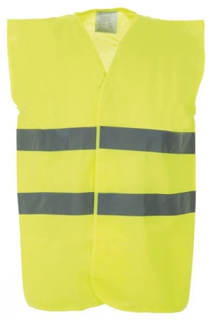 High Vis 2 Band Waistcoat (Yellow): Large