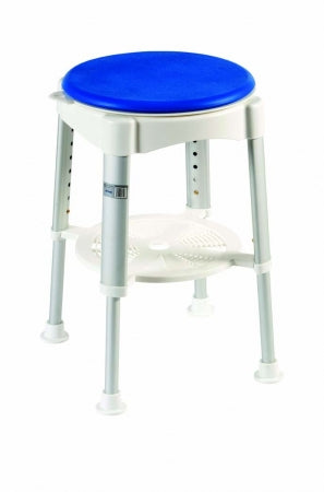 Shower Stool With Rotating Padded Seat
