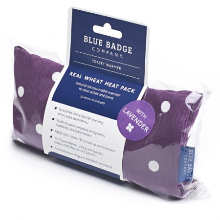 SPOTTY GRAPE Wheat Warmer - Lavender