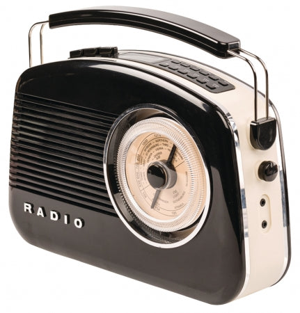 Konig Retro Design DAB+ Radio - Black