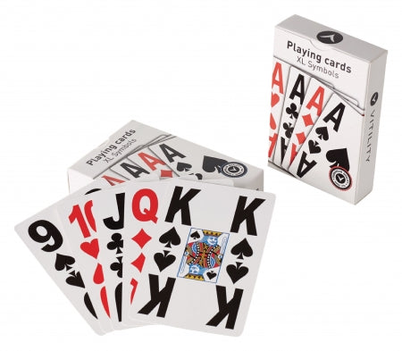 Easy to Read Playing Cards