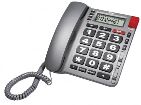 Big Button Emergency Phone - Grey
