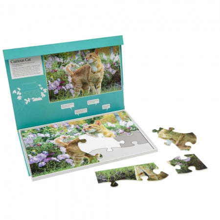 Curious Cat - Dementia Friendly 13 Piece Jigsaw Puzzle