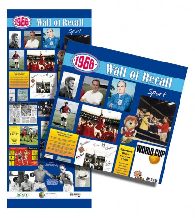 Sports Wall of Recall - Premium Roller Banner