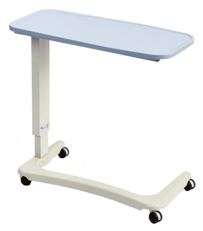 Easylift Overbed / Chair Table Light Blue - Wheelchair version