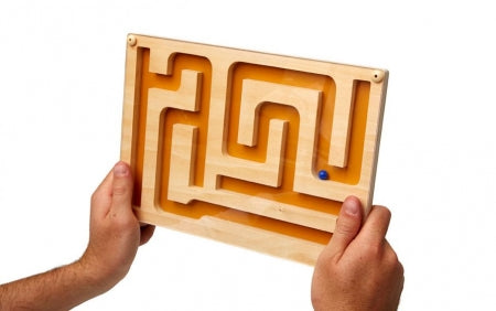 Track Maze Puzzle for People with Dementia
