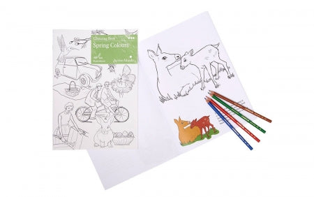 Spring Colouring Book for Dementia