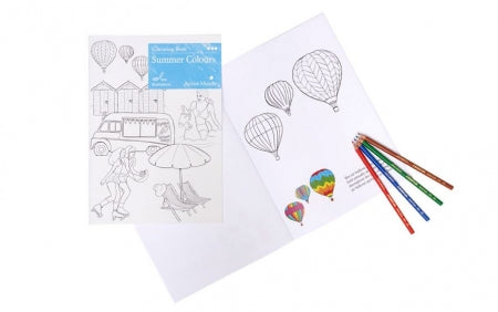 Summer Colouring Book for Dementia