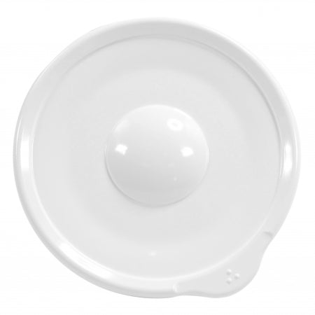 Dalebrook Omni White Saucer - White Rim - 140x130x18mm - Set of 12