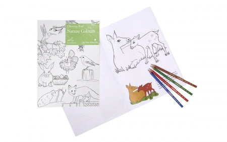 Nature Colours - Colouring Book