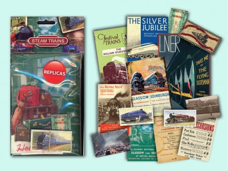 Steam Trains Memorabilia - 6 Pack