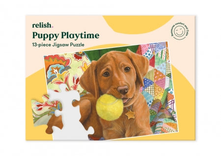Puppy Playtime - Jigsaw Puzzle - 13 Pieces