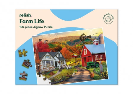 Farm Life - Jigsaw Puzzle - 100 Pieces