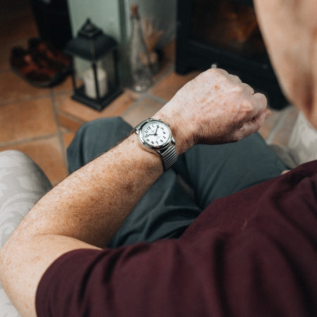 Talking Atomic Watch - Gents Expanding Bracelet