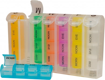 Pop up 7 Day Pill Storage Box