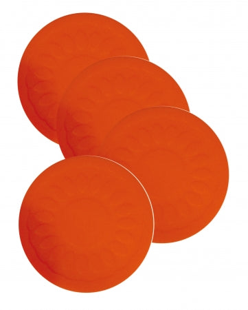 Non Slip Silicone Coaster - red