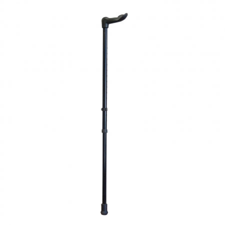 Palm Grip Ergonomic Handled Walking Stick - Right Handed