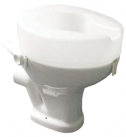 Ashby Raised Toilet Seat - 100mm 4"