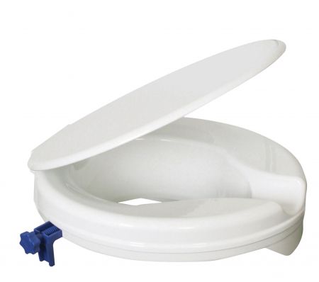 Aidapt Senator Raised Toilet Seat - 2 Inch With Lid