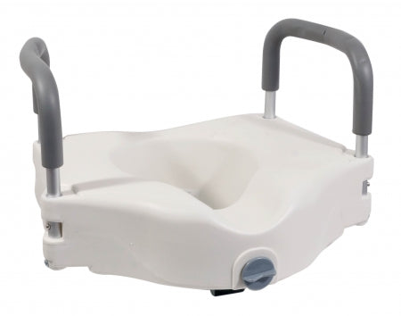The Viscount Raised Toilet Seat with Arms